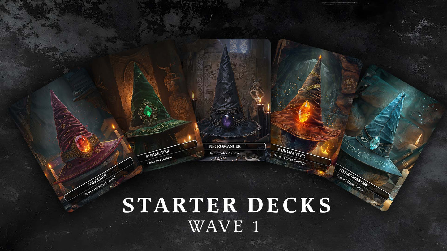Retailer > All 5 Wave 1 60-Card Starter Decks (Pre-Order)