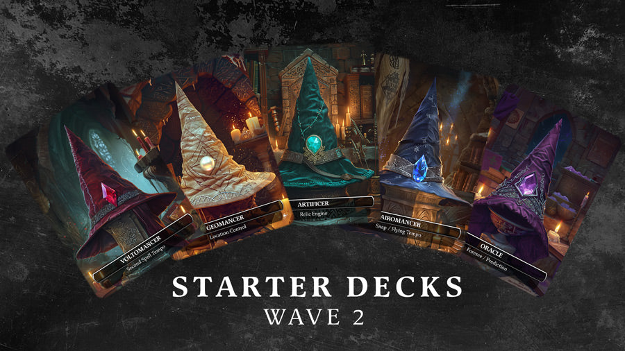All 5 Wave 2 60-Card Starter Decks (Pre-Order)