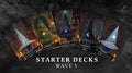 All 5 Wave 3 60-Card Starter Decks (Pre-Order)
