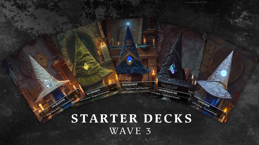 All 5 Wave 3 60-Card Starter Decks (Pre-Order)